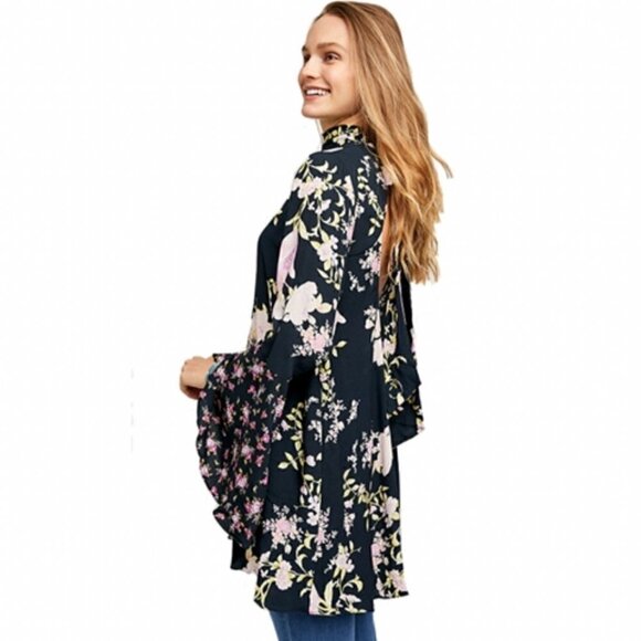 NWT Free People Tate Tunic/Mini Dress in Midnight Combo top - Picture 5 of 11